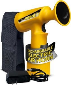 Hornet-Sport-Rechargeable-Electric-Air-Horn-Holster-Charger-safety-emergency-WoodsCan