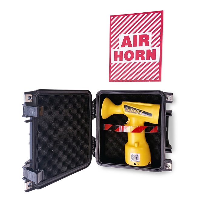 WoodsCan Hornet Air Horn / Siren Emergency Station – Wall-Mounted