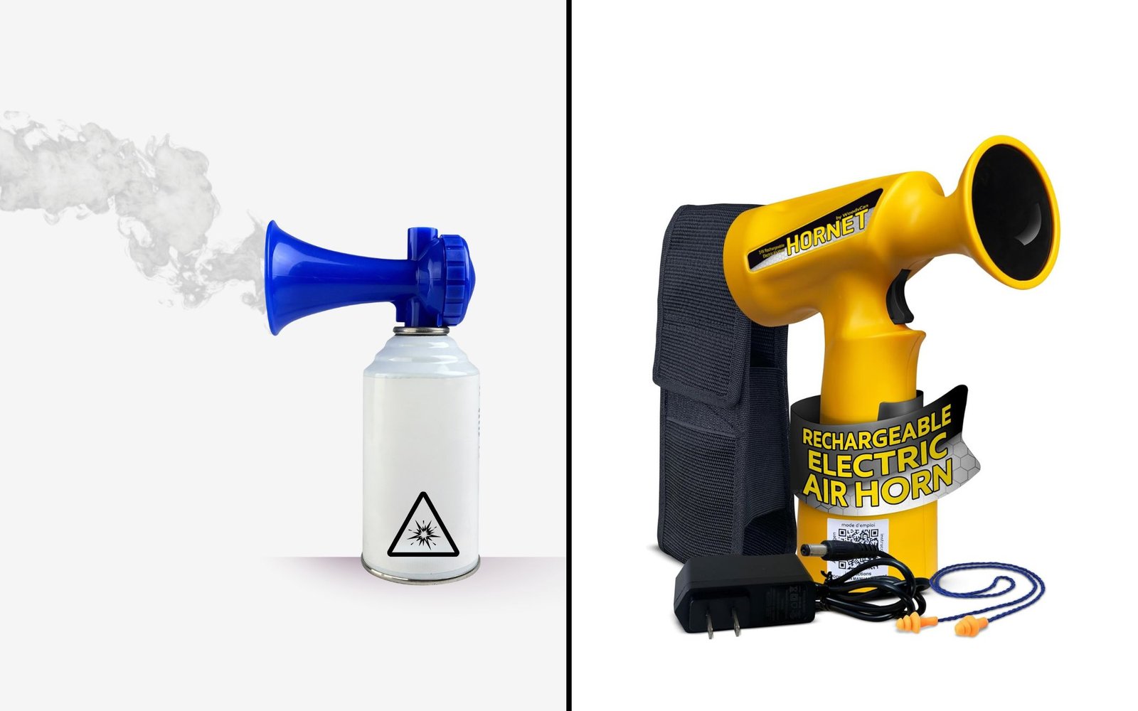 How long will an air horn last? Hornet by WoodsCan rechargeable electric air horns