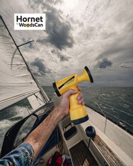 Hornet Sport Marine Safety Kit, Rechargeable Electric Air Horn
