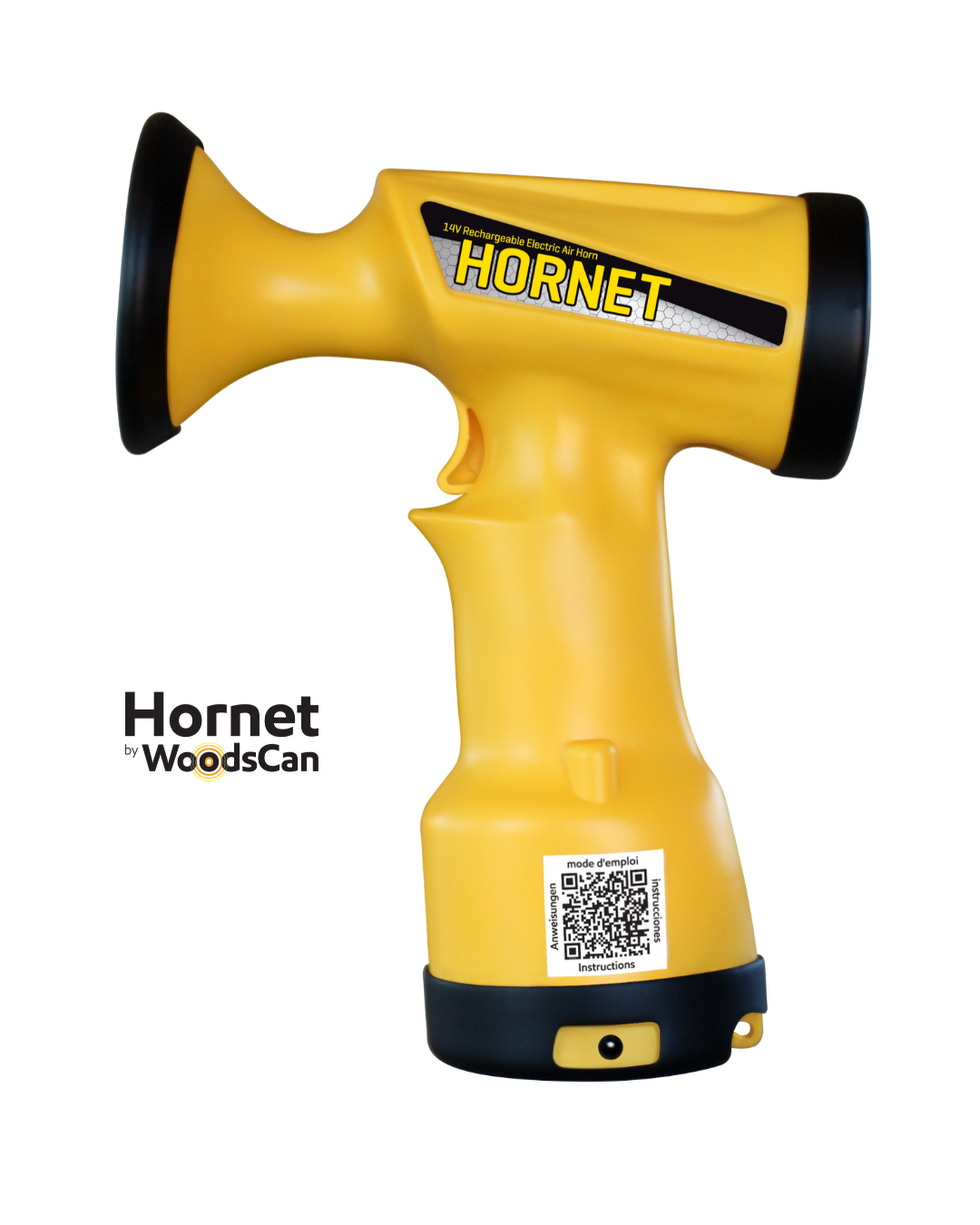 Hornet Sport Marine Safety Kit By WoodsCan Air Horn
